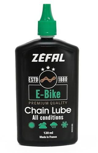 ZÉFAL E-Bike Chain Lube 120 ml Formulated with extreme pressure additives optimised to withstand high