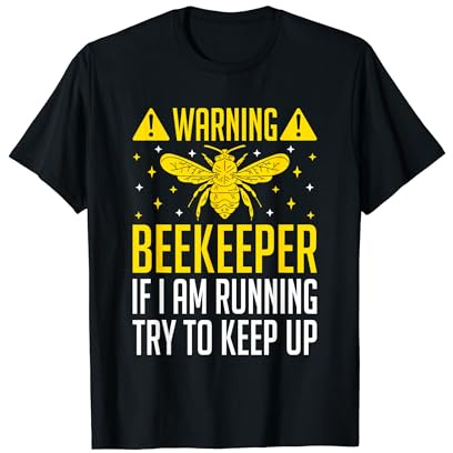 Beekeeper If I Run You Run - Beekeeping Beehive Keeper T-Shirt