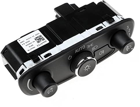 SMOKT Auto Auto Zubehör Scheinwerfer Nebelscheinwerfer Lampensteuerung Schalter 23346752 Höhenverstellung und Nebelschlussleuchten 1St