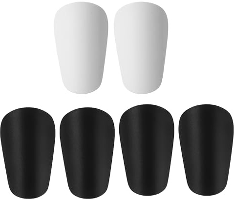 3 Paar Mini Schienbeinschoner, 10 x 6 cm mini schienbeinschoner fußball, Mini Football Shin Pads, Graffiti-DIY, perfekt für Jungen und Mädchen