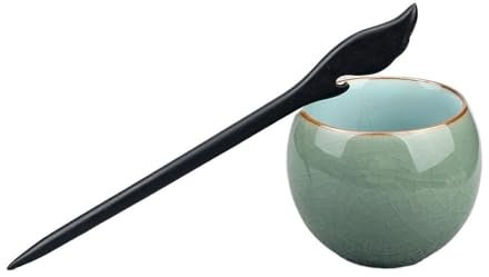 Pince à cheveux rétro en bois de santal sculpté chinois, 47 Style rétro, baguette à cheveux en bois sculpté pour cosplay, fête, accessoires de coiffure, accessoires (plume effrénée)