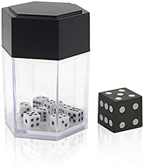 1 Set schwarze Würfelbomben, Zaubertricks, Explosionswürfel, Requisiten für Magier, Nahaufnahmen, Straßen-Illusionen, Gimmicks, Mentalismus, lustige Gag-Tools, Spielzeug und Spiele, magische Kits und