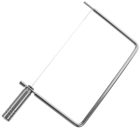 Gatuida Cortador de Queso Acero Inoxidable Resistente con Alambre Ergonomico para Bloques y Uso Facil Cocina Hogar