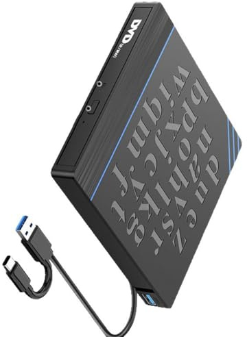 Conecte y reproduzca la unidad de disco externa USB tipo C interfaces concentradores para discos VCD de combustión y centros de transferencia de archivos con lector de tarjetas