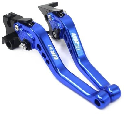 Passend Für WR125X 2012–2016 Bremshebel Für WR 125 X WR 125X Motorradbremse Und Kupplung. Verstellbarer Hebel(Blau)