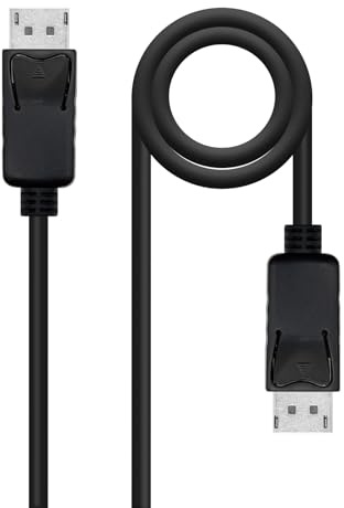NANOCABLE 10.15.2805 – Câble DisplayPort 1.4 CCS, DP/M - DP/M, Noir, 5 m