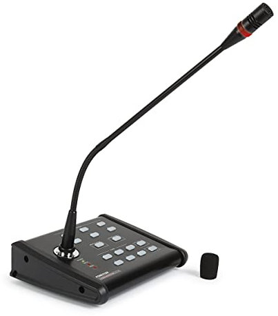 FONESTAR MZ-648 Micrófono con selector de 6 Zonas para Sistema Mod. MPZ-6480RGU
