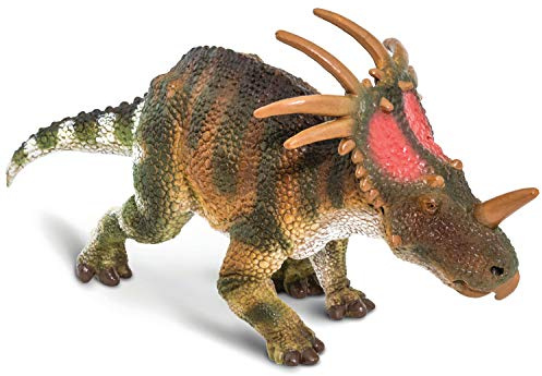 Safari Ltd. Styracosaurus Figurine - Detailed 8 Dinosaur Figure - Educational Toy for Boys, Girls, & Kids Ages 3+