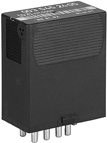 CANTONDZ Relé de control de bomba de combustible de 10 pines Relé de bomba de combustible 0035452405 Compatible con Mercedes Benz W124 W126 W201 190E 260E 300E 300CE 300SE 300TE 300SEL 1987 1988