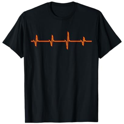 Heartbeat España Tricolor Bandera Española Patriota Camiseta