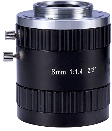 FA 8mm 2/3 Fixed Focal Lens Machine Vision Industrial Camera C-Mount Lens