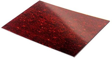 Supvox Selbstklebendes Pickguard Material Für Akustikgitarre Blanko Pickguard Alter Roter Schildkrötenoptik Kratzfest Installieren Für Individuelle Designs