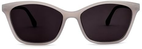 OPULIZE KAT Gafas de Sol - Elegante Montura Ojo de Gato - Gris - Hombres y Mujeres - Ajuste Muy Cómodo - Bisagras de Muelle - S59-7