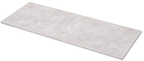 EKBACKEN Arbeitsplatte, 246x2,8 cm, hellgrau Betoneffekt/Laminat