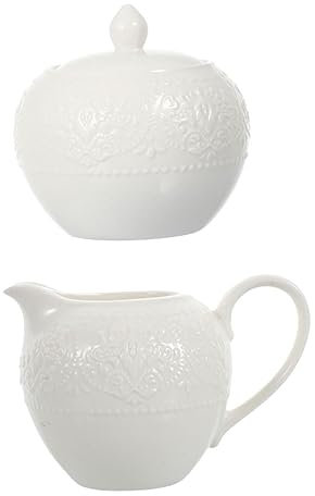 Alipis Set Di Pentola E Zuccheriera - Brocca in Ceramica Con Coperchio Elegante E Funzionale