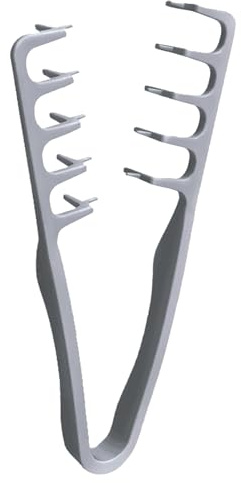 Texture Comb, Volumizing Wide-Tooth Hair Styling Comb, Roots Volume Tool, Foundation Capacity Apparatus Maximum Lift, Bangs Seam Grooming Accessory For Women, 8.86 x 4.13 x 0.94 Inches