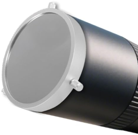 Filtro Solasre Per Telescopio | Filtro Antimacchia Retrattile | Accessorio Telescopio Per Astronomi Dilettanti Diurni