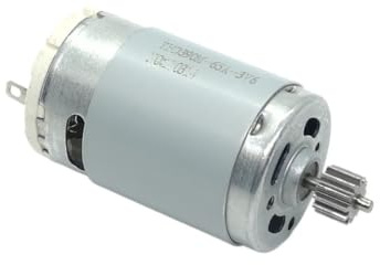 Moteur à courant continu 390 avec engrenage à 12 dents YFD390M-65A-3V6