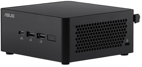 ASUS NUC 14 Pro - Ordenador de sobremesa (Intel Core Ultra 5 135H con vPro, Intel ARC Graphics, 16GB RAM DDR5, 512GB SSD, Windows 11 Pro), Tall, sin Cable, MTL-H 28W (U5 125H)