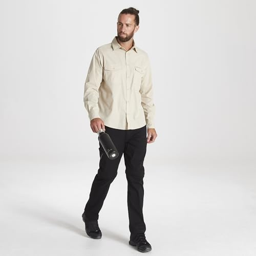 Craghoppers herr Kiwi Ls vandringsskjorta, havregrynsgröt, 4XL EU