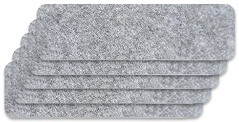 Shxchen 15 Stück Stufenmatten rutschfeste, Treppenteppich Selbstklebend Treppenstufen Matten Teppich Läufer Innen Treppenmatten Stufenteppich Rechteckig Stufenmatte Modern, 55x20cm, grau