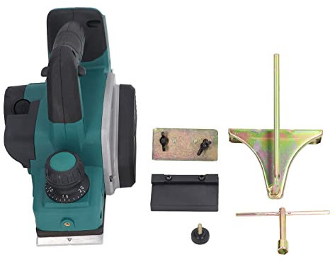 Pialla Elettrica, Pialla Manuale Cordless Sicura da 18 V 12000 Giri/min per la Lavorazione del Legno