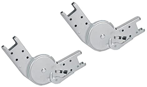 Folpus 2x Durable Aluminum Step Ladder Hinges Directly Replace Folding Ladder Joint Hinges