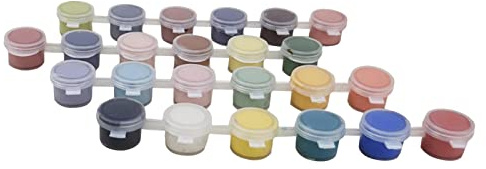 24x Cerámicos Esmalte Cerámico Pintura Esmalte Cerámico de Temperatura Media
