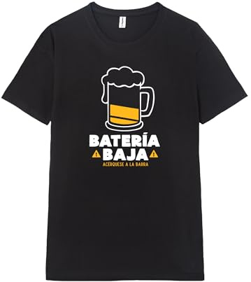 Pampling Camiseta de Manga Corta, 100% Algodón, Ropa Unisex para Hombre y Mujer, Serigrafiada con Cuello Redondo y Corte Recto