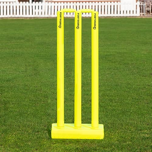 FORTRESS Tocones de Jardín Cricket [3 Tamaños] (Mayor (Tamaño Completo))