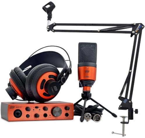 ESI U22 XT CosMik Set Recording-Set + keepdrum Gelenkarm-Stativ