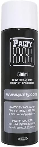 TOLKO 500ml Sprühkleber für Leder Kunstleder Filz Polsterstoff Schaumstoff | Klebt wasserfest auf Kunststoff Holz Metall | Hochfester Klebstoff (2,58€/100ml)