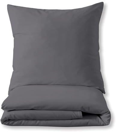Luxuriöses Bettset aus Mako-Satin 100% Baumwolle 135x200 155x220 200x200 200x220
