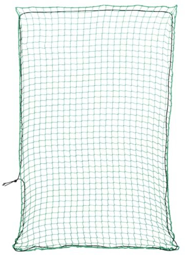 vidaXL Rete per Rimorchio con Corda Elastica Verde 3x2 m in PP