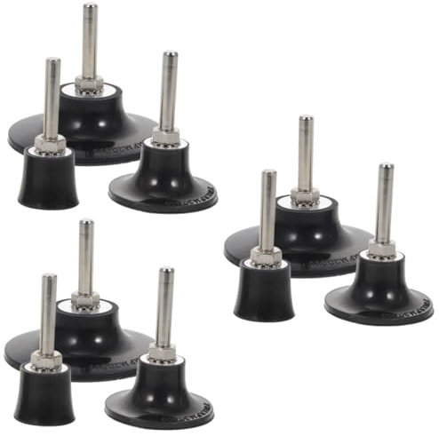 iplusmile 3 Sets Disc Pad Holder for Power Drill Sander Sanding Disc Holder Compatible Orbital Sanders for Surface Preparation
