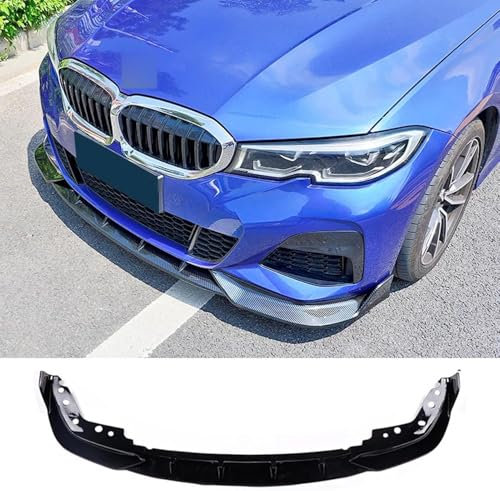ANYANH Auto Frontlippe Frontspoiler für BMW 3 Series G28 G20 Sports 2020, Frontstoßstange Spoiler Lippe Spoilerlippe Splitter Diffusor Kit Protector