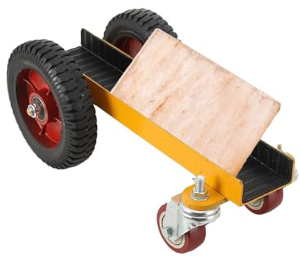 Heavy Duty Panel Dolly with 4 Solid Wheels 1102 lbs Capacity for Easy Transport of Sheet Materials Glass Plywood Doors Plasterboard – Ideal for Moving Heavy Loads