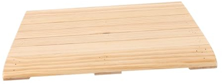 VERDANVERSE Holzrampe für Bordsteine und Türen Schwellenrampe als Einfahrtrampe für Autos Rollstühle und Scooter Rutschfeste Trittstufe für Innen und Außenbereich