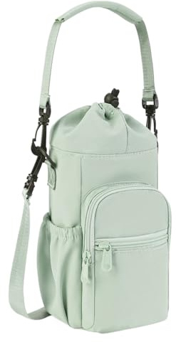 Borsa Portabottiglia con Cintura Regolabile Organizzatore Impermeabile | Cintura Regolabile, Leggera con Organizzatore, Impermeabile e Capiente per Escursioni Campeggio Pesca