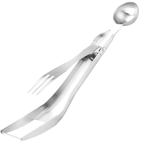 Tagliaanguria, tagliafrutta 3 in 1 in acciaio inossidabile per tagliare e scavare facilmente, strumento per affettare frutta resistente per anguria, melone, forchetta per frutti di bosco