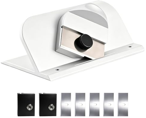 Mat Cutter with Auto-Retract Blade, 45° Bevel Mat Board Cutting Tool with Depth Adjustment & Magnetic Blade Holder, Precision Photo Mat Cutter for Framing, pbooking, Picture Frames