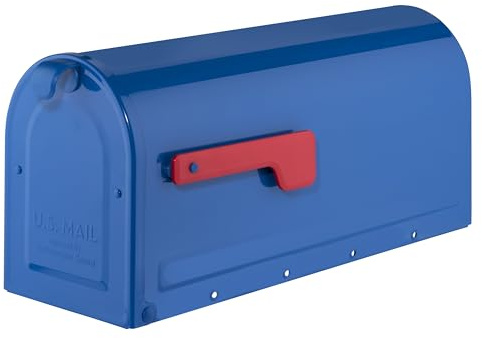 Architectural Mailboxes 7600BE MB1 Mailbox, Medium, Blue