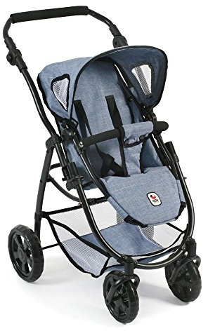 Bayer Chic 2000 637 50 La Poussette combinée 3 en 1 Emotion «All in» - Denim Blue