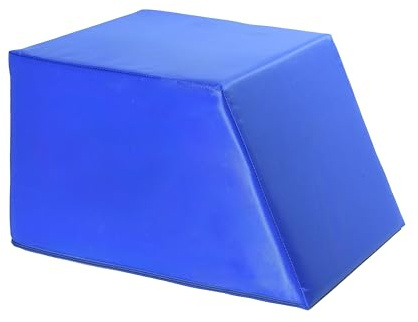RESINGOMM Cuscino Solleva Gambe a Trapezio Supporto Ergonomico per Circolazione, Lombare e Rilassamento – Fodera Lavabile Antistrappo Made in Italy
