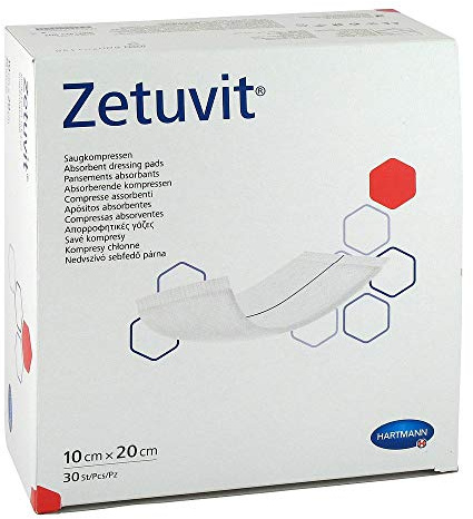 Zetuvit Saugkompresse Unsteril 10x20 cm