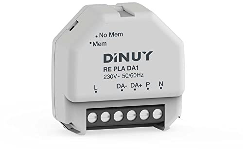 Dinuy – Dimmer 64 Geräte DALI Box Register Druckschalter