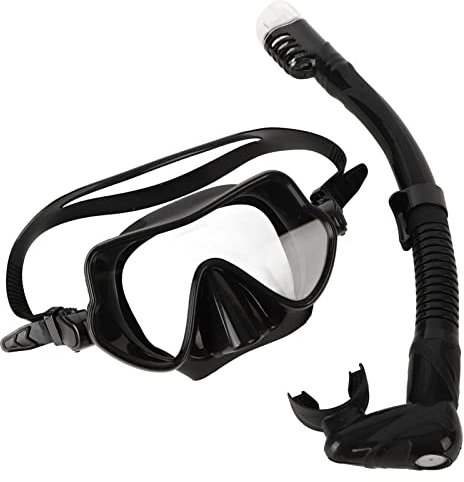 Professionelles Schnorchelset, komfortable Anti-Leck-Tauchausrüstung mit Reisetaschen für Erwachsene, Männer und Frauen