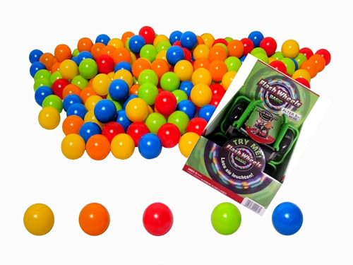 300 Bällebad Bälle + GRATIS Fersenroller