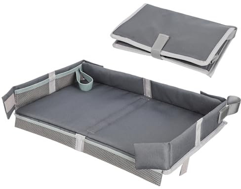 Travel Tray Cover - Plane Mat, Folding Table | Snack Desk for Preschool Children, Activity Table for Road Travel, Travel Equipment, Fornit