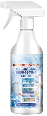 GNAUMORE Kylskåpsavfrostningsspray, frys-avfrostningsspray, fryskylningsmedel, enkel avfrostning och avfrostning, energibesparing och lukt, 1 st